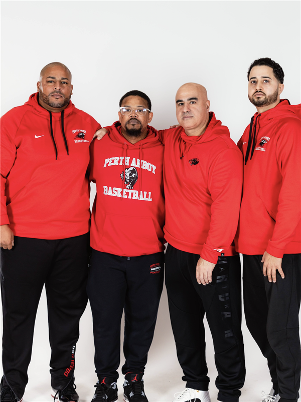 JV Coach: Damon Clark, Varsity Assistant Coach: Jordan Manley, Freshman Coach: Peyman Jamedar, Varsity Head Coach: Donald Reid